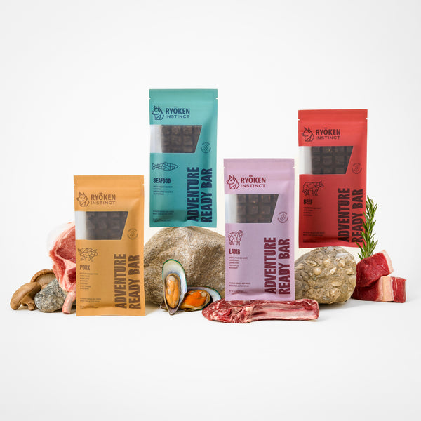 Ryōken Instinct Adventure & Training Variety Treat Bars for Dogs